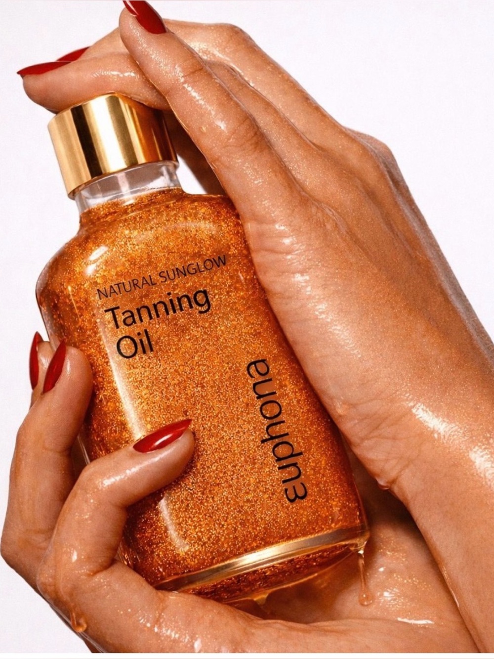 Euphoria Bliss Greece Natural Sunglow Tanning Oil - Shimmering Bronze